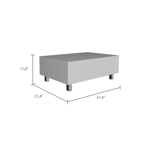 Lift Top Coffee Table with Four Legs