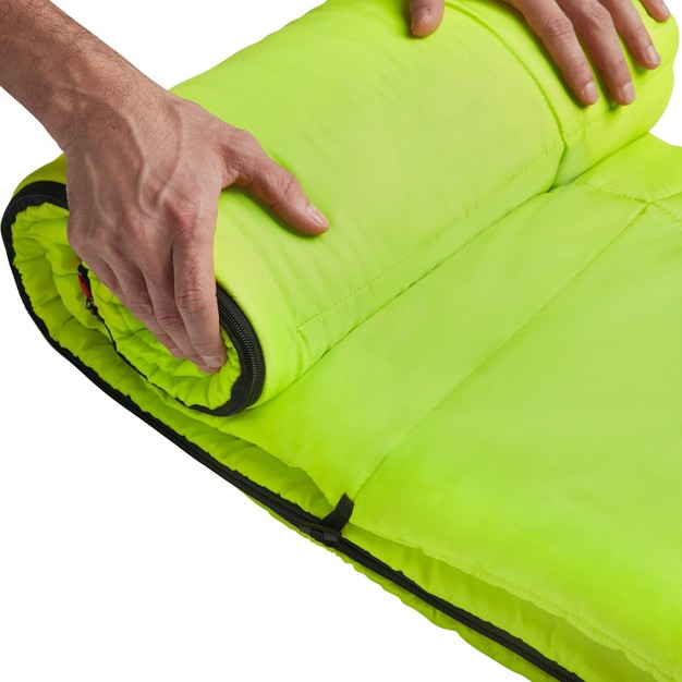 Coleman Kompact 40 Degree Sleeping Bag Lime Green