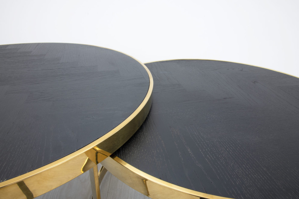 Vaman Nesting Coffee Table   Contemporary   Coffee Table Sets   by Virgil Stanis Design  Houzz