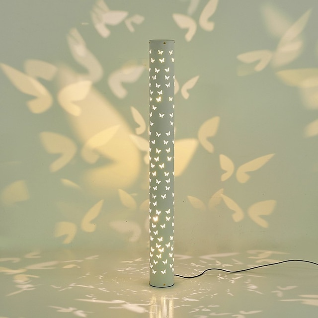 LED Floor Lamp Butterfly Tall Corner Light For Living Room Ambient Night Light Romantic Column Standing Light Modern LED Floor Lamp for Bedroom