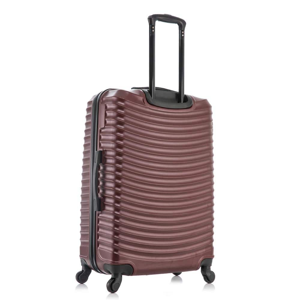 DUKAP 20 in. Carry-On Wine Adly Lightweight Hardside Spinner DKADL00S-WIN