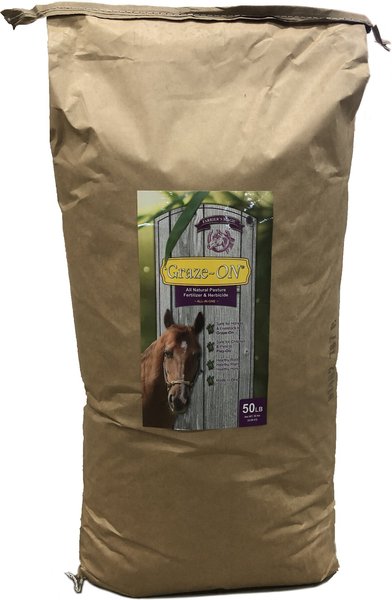 Farrier's Magic Graze-ON All Natural Pasture Fertilizer and Herbicide， 50-lb bag