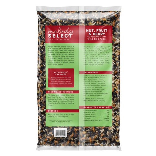 Melody Select 4 5lb Nut Fruit amp Berry Bird Food