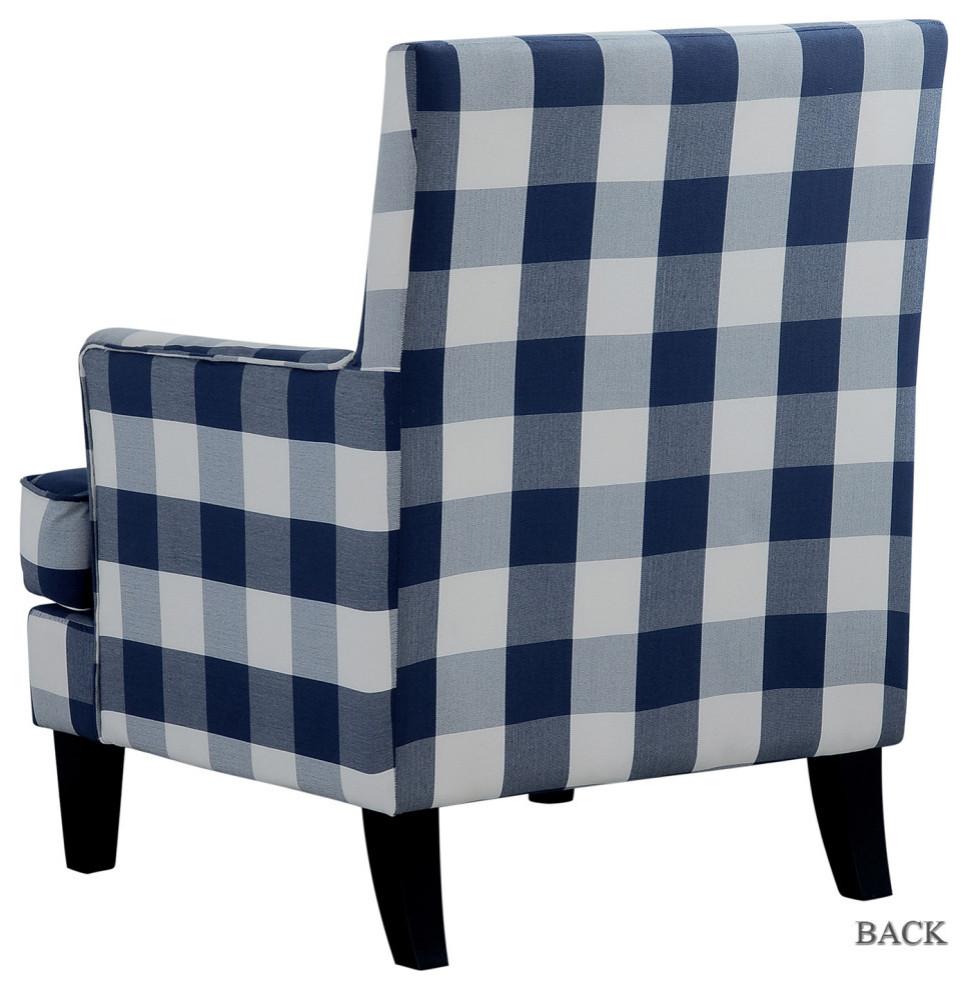 Upholstered Armchair For Living Room/Bedroom   Farmhouse   Armchairs And Accent Chairs   by Karat Home  Houzz