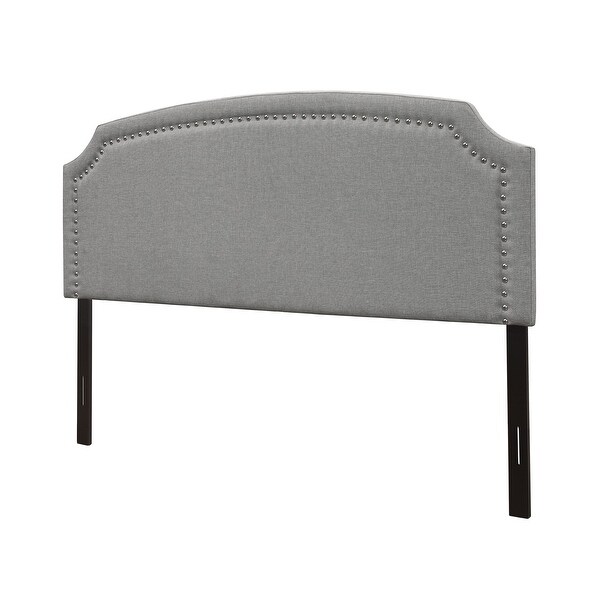 Cora Upholstered Clipped-corner Headboard w/ Nailhead Trim - - 33093745