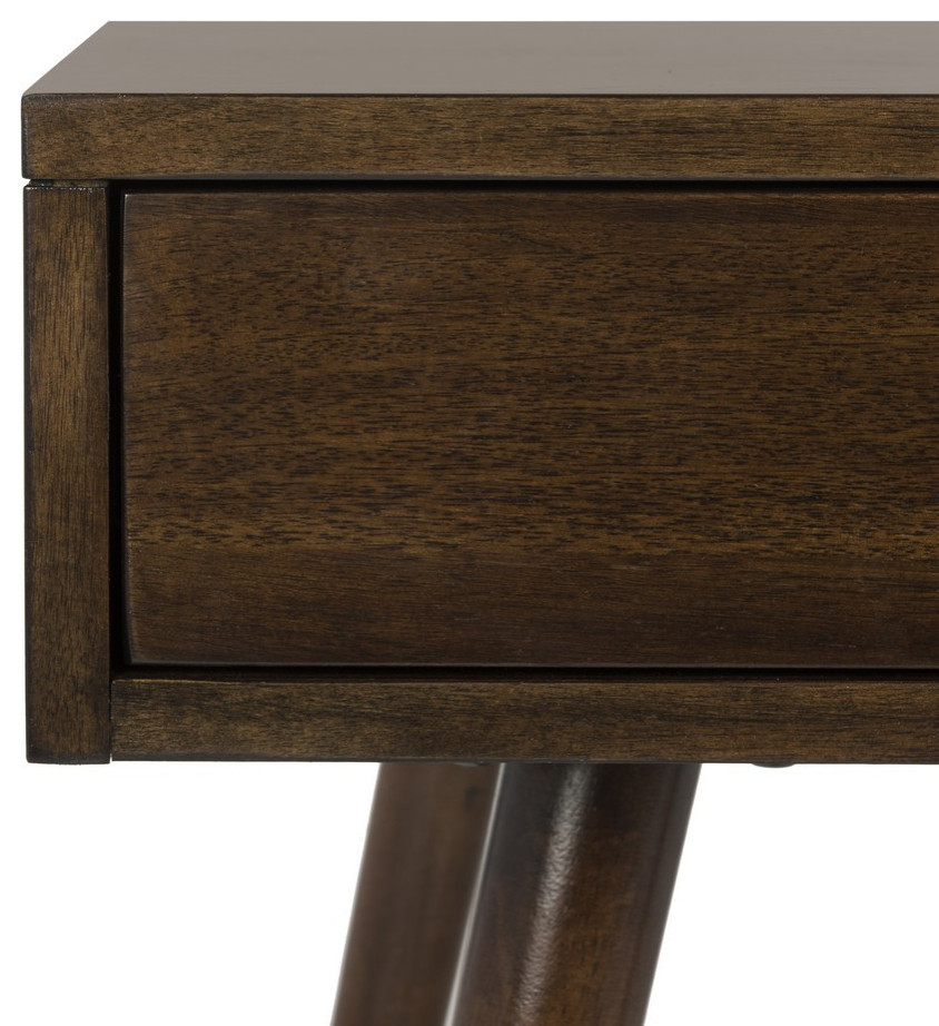 Vincent Gold Cap End Table Brown   Modern   Side Tables And End Tables   by Virgil Stanis Design  Houzz