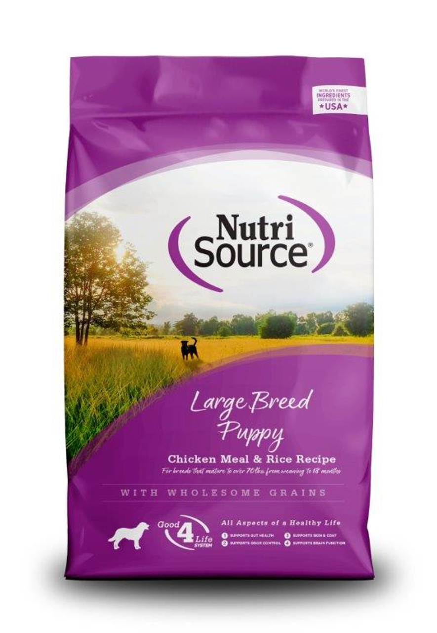 NutriSource Large Breed Puppy Chicken and Rice Dog Food