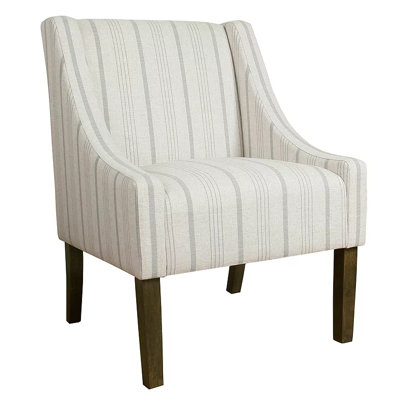 HomePop Modern Swoop Accent Chair