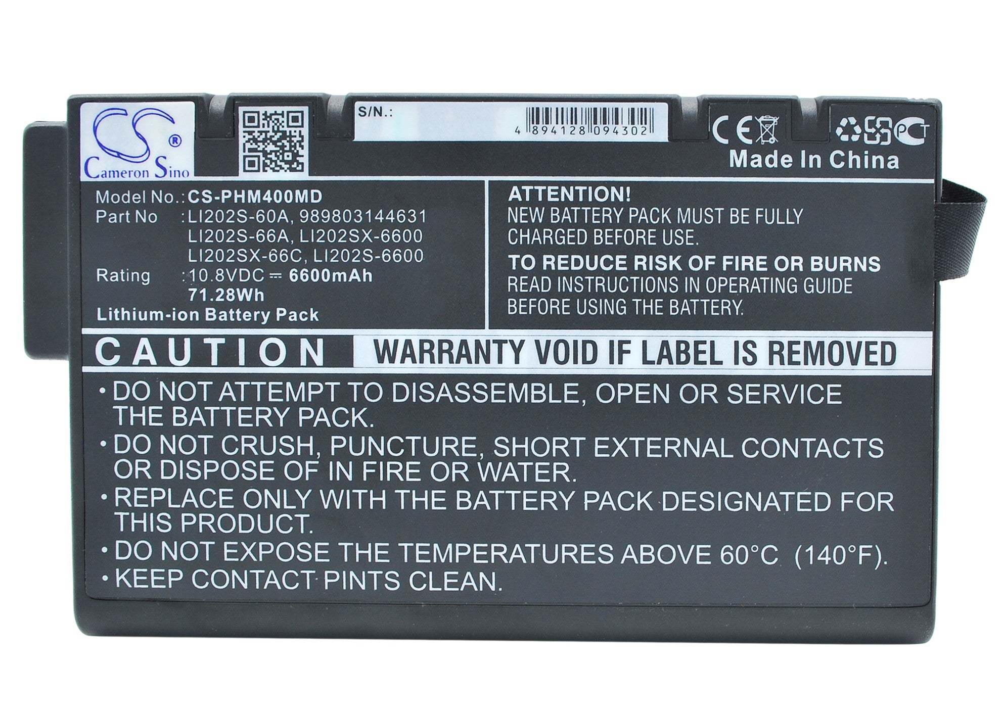 Anritsu CMA 4000 OTDR CMA4000i OTDR CMA4500 6600mAh Medical Replacement Battery BatteryClerkcom Medical