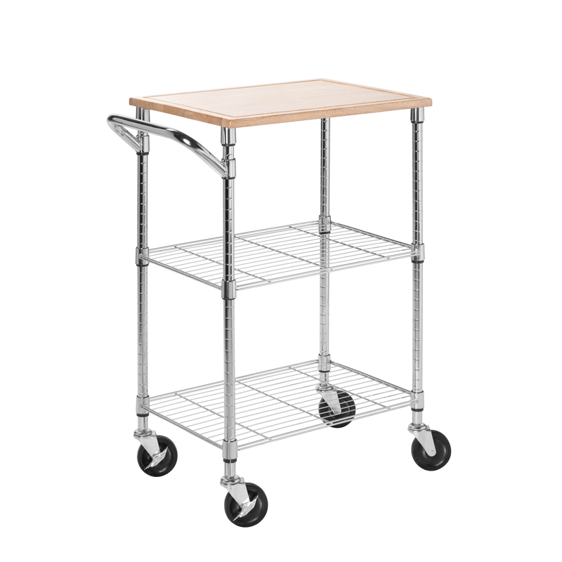 Honey-Can-Do 37-1/2 in. H X 28-1/2 in. W X 17-3/4 in. D Utility Cart