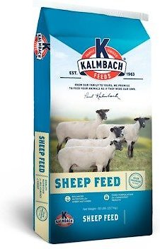 Kalmbach Feeds 16% Ewe Builder Pellets Sheep Feed， 50-lb bag