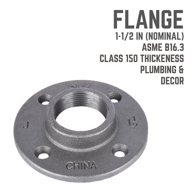 FLOOR FLANGE 1-1/2