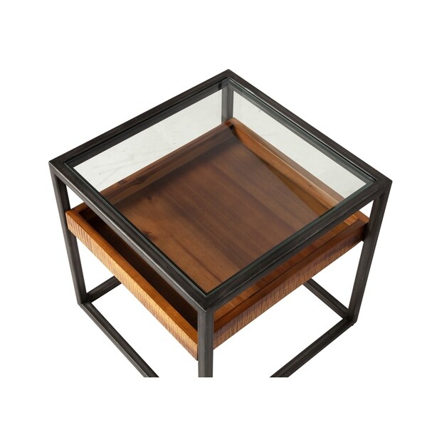 Carbon Loft Yarow Box End Table