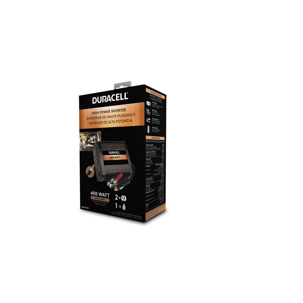 Duracell 400-Watt High Power Inverter DRINV400