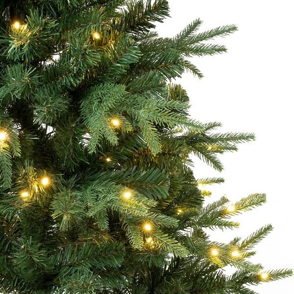 National Tree Company 4.5 ft. FeelReal Duxbury Tree with Warm White LED Lights