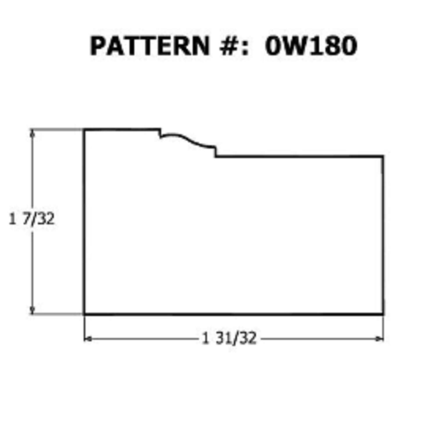 Alexandria Moulding 1-1/4 in. H X 2 in. W X 8 ft. L Primed Brown Pine Molding