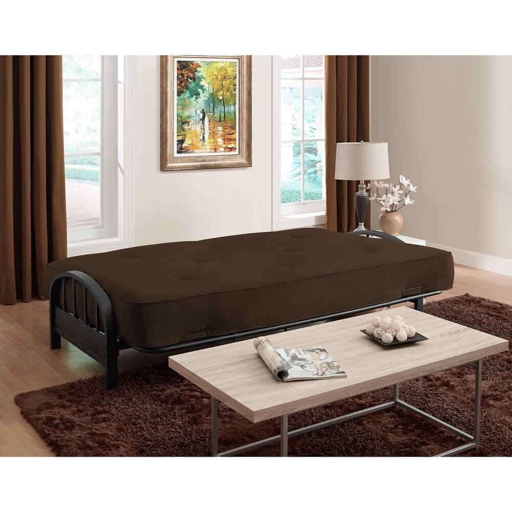 DHP Aiden Black Futon Frame