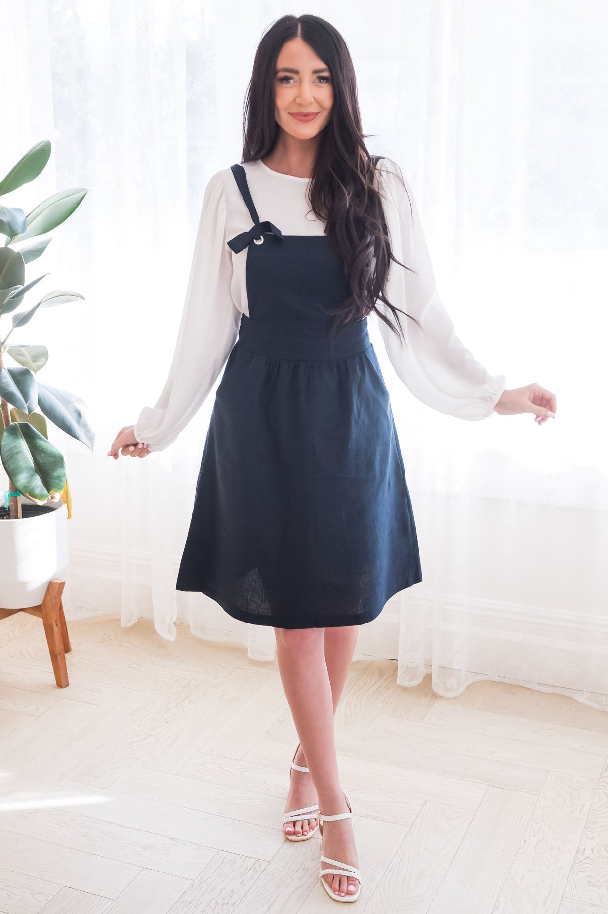 The Marzia Modest Overall Dress