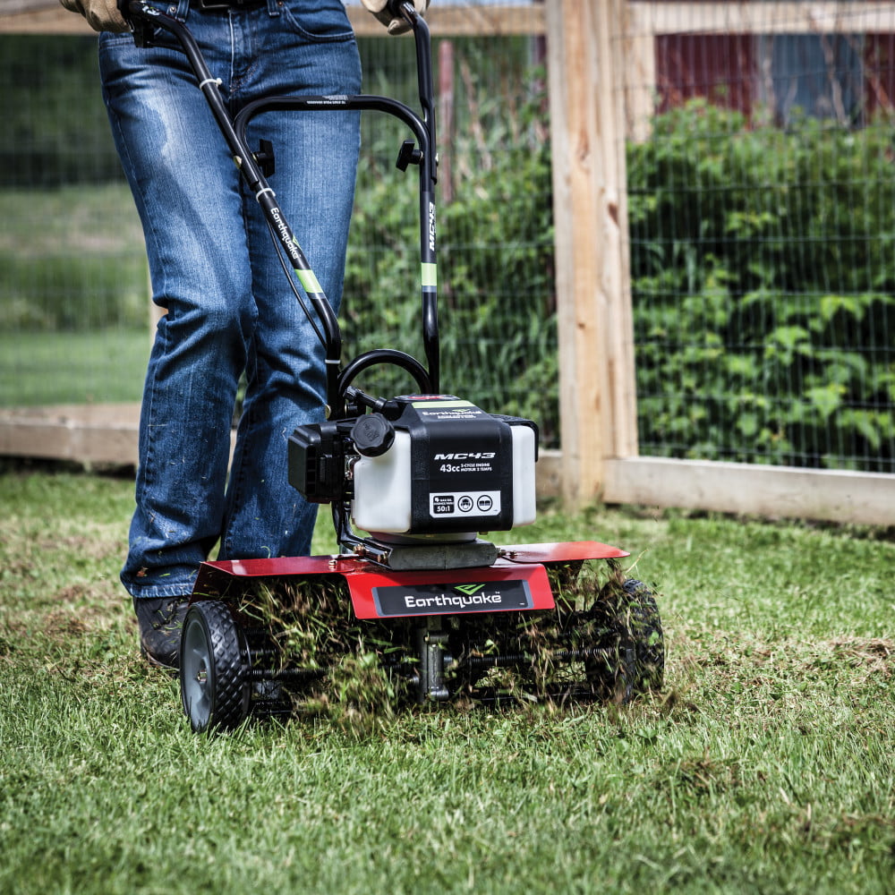 Earthquake Dethatcher Tractor Attachment