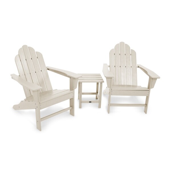 POLYWOOD Long Island Adirondack Chair 3Piece Set