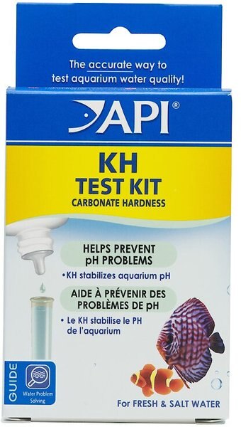 API KH Carbonate Hardness Fresh and Salt Water Aquarium Test Kit