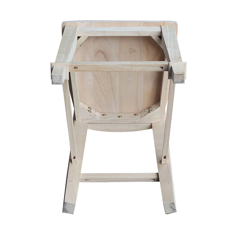 International Concepts Tuscany Ladderback Counter Stool