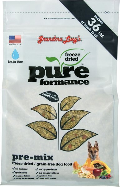 Grandma Lucy's Pureformance Grain-Free/Freeze-Dried Dog Food Pre-Mix