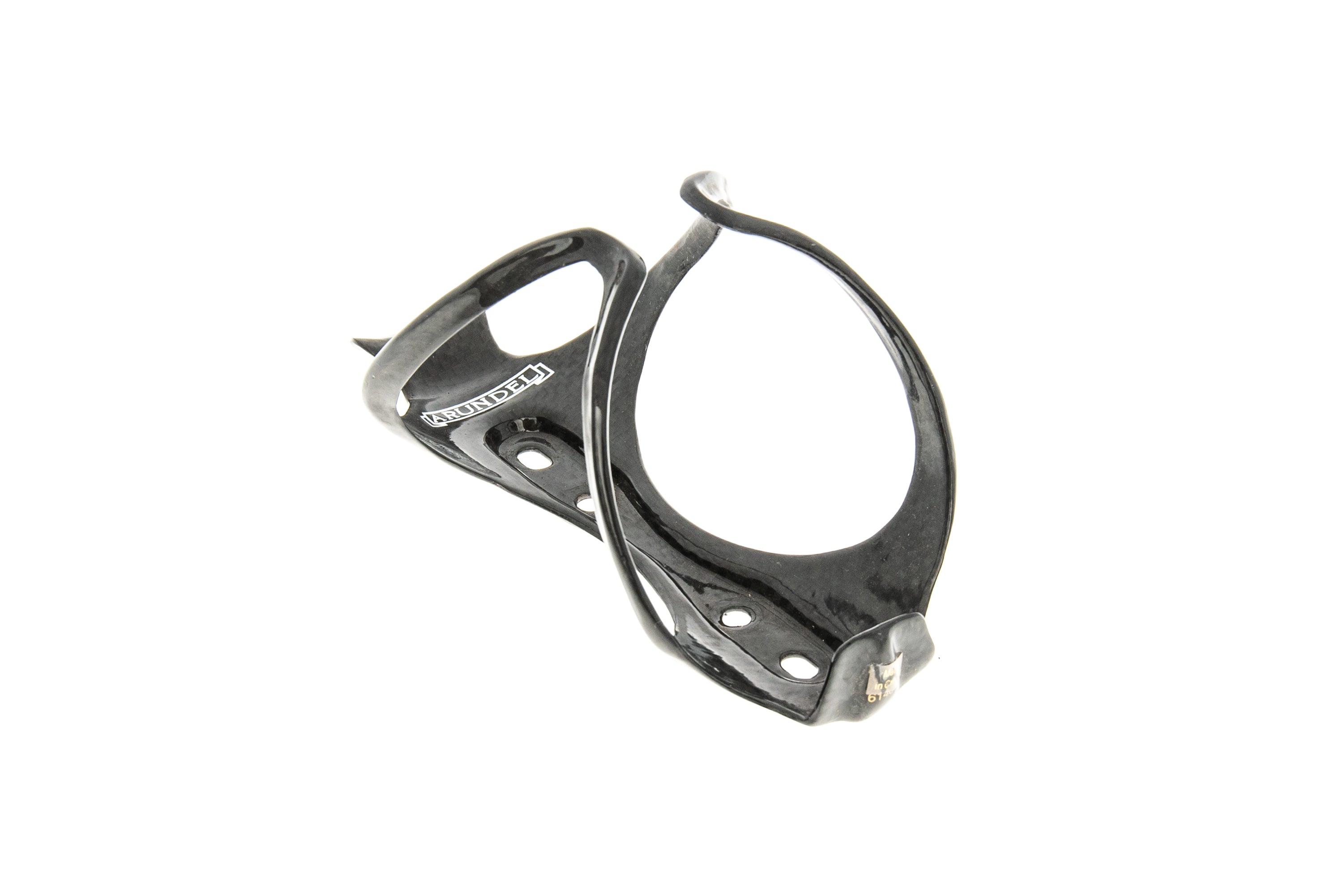 Arundel Mandible Carbon Water Bottle Cage 3K Weave Gloss Black