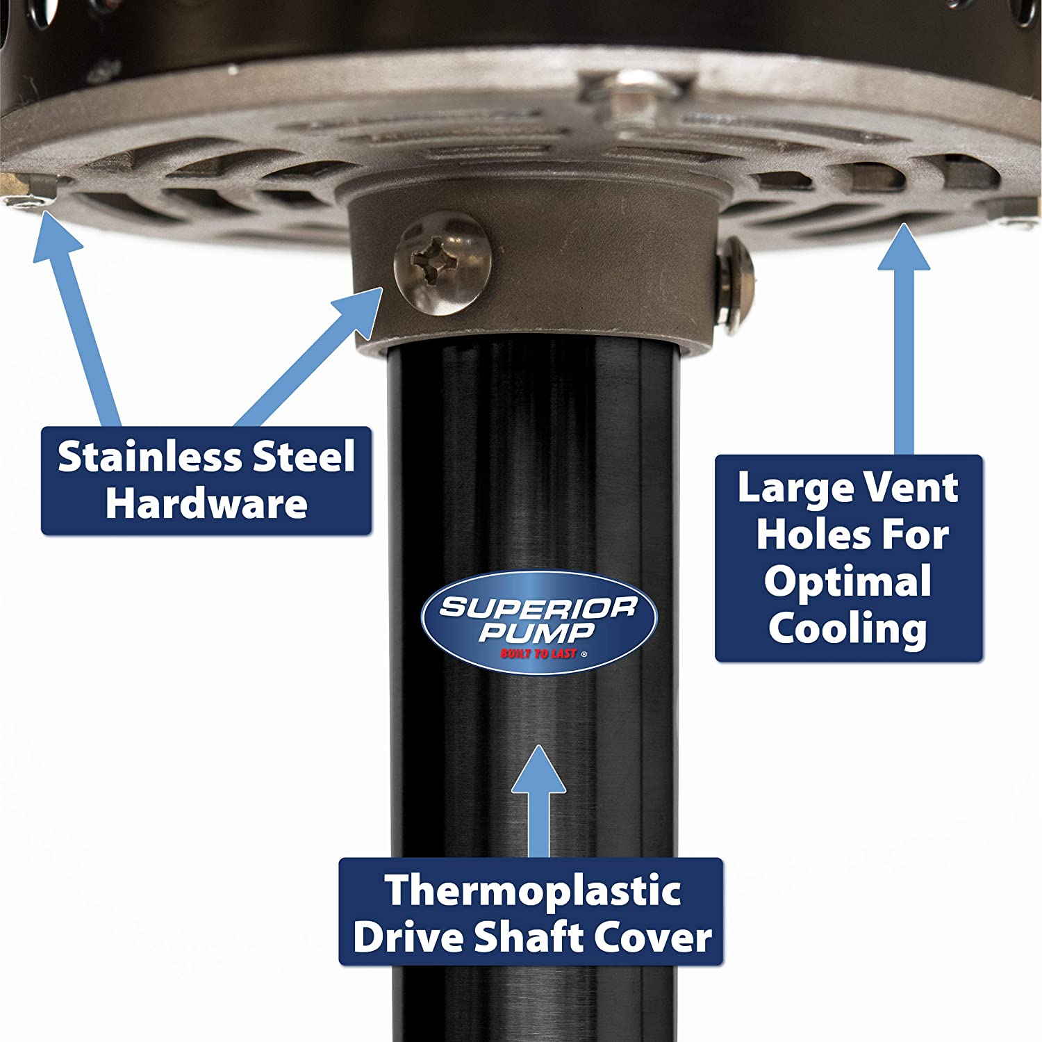 Superior Pump 1/3 HP Pedestal Sump Pump