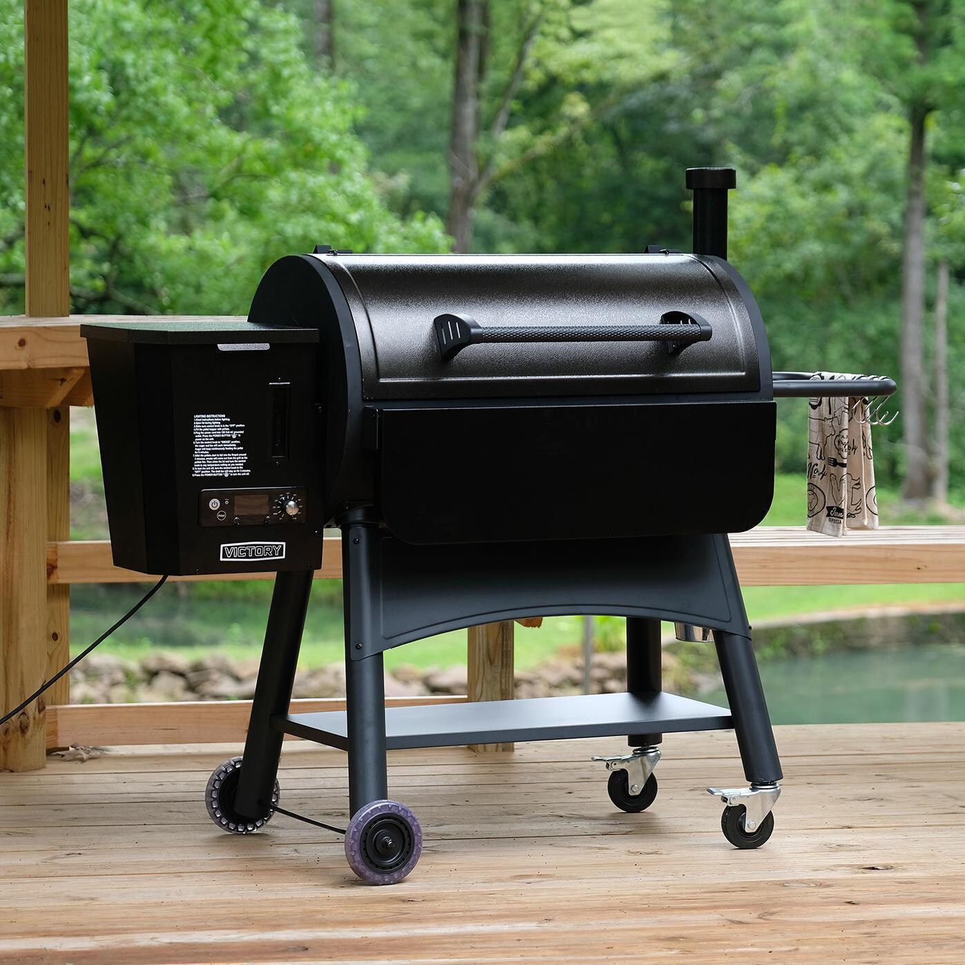 Victory 35-in Wood Pellet Grill | BBQ-PG