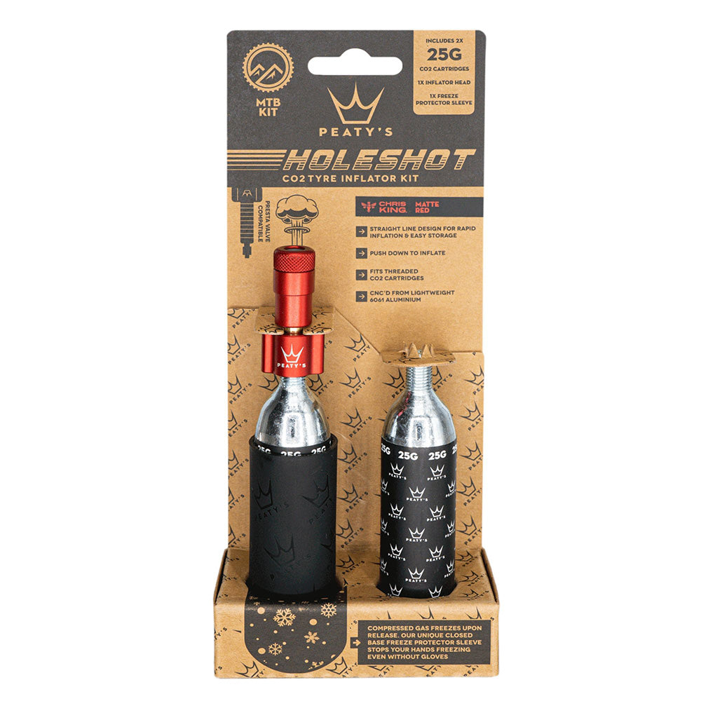 Peaty's HoleShot CO2 Tyre Inflator