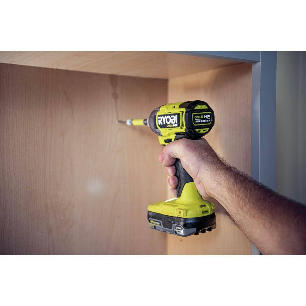 RYOBI ONE+ HP 18V Brushless Cordless 14 in. Impact Driver (Tool Only) PBLID01B