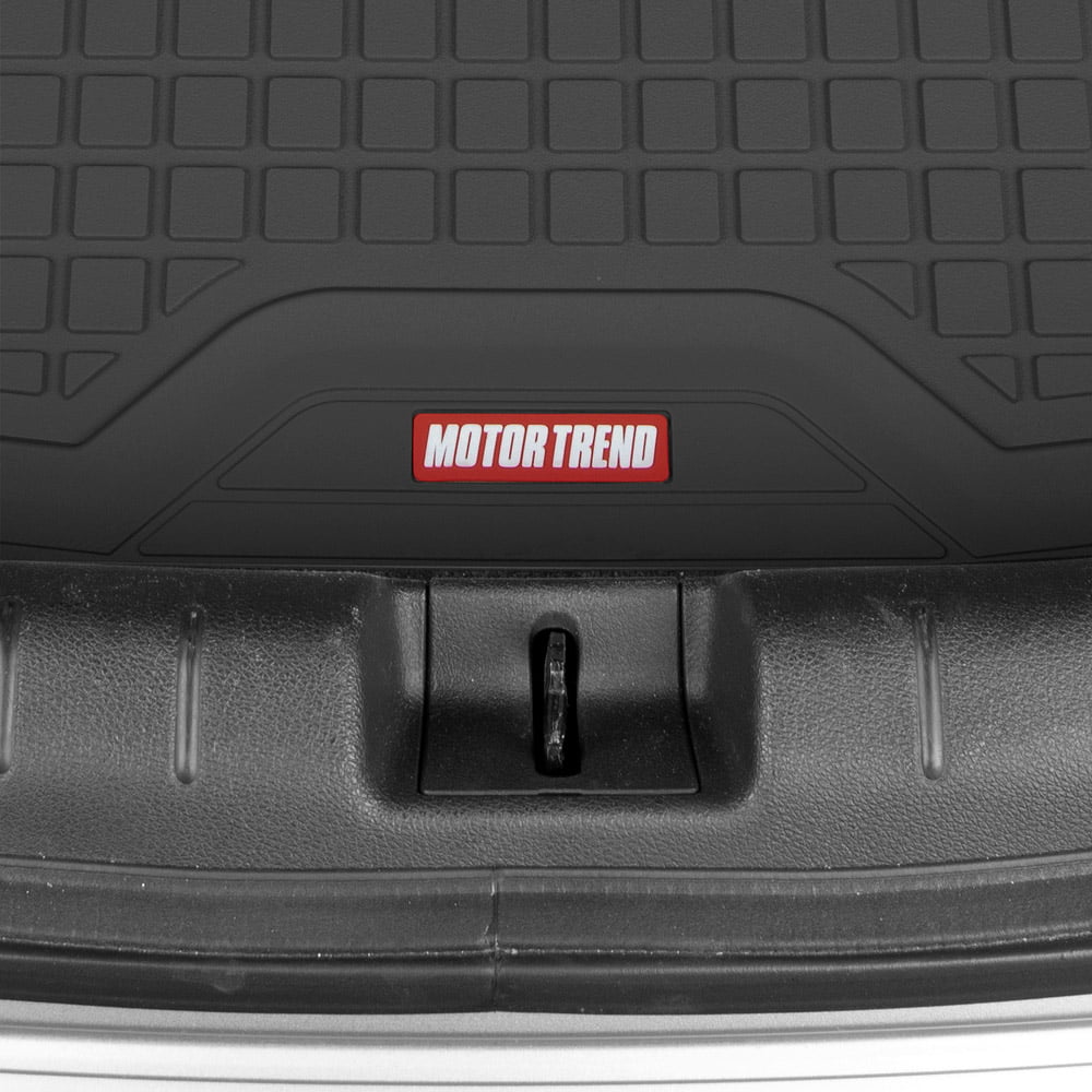 Motor Trend FlexTough Cargo Trunk Floor Mat Liner - Premium Design and Quality