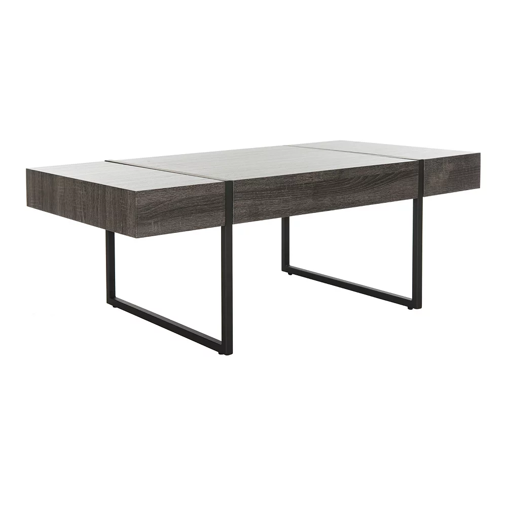 Safavieh Tristan Rectangle Modern Coffee Table