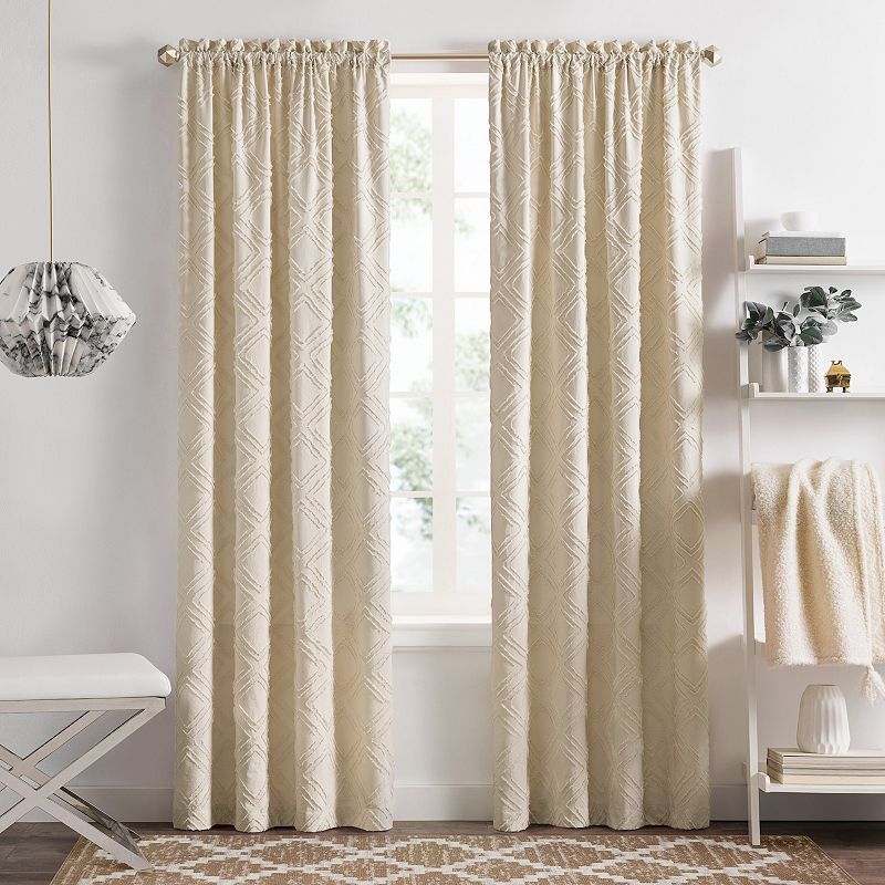 Achim Blake Rod Pocket Window Curtain Panel