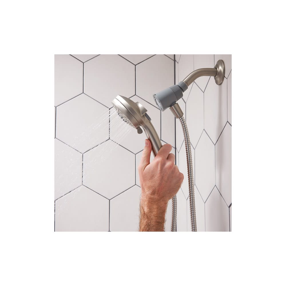 Moen Engage Spot Resist Nickel Eco Performance Handheld Shower ;