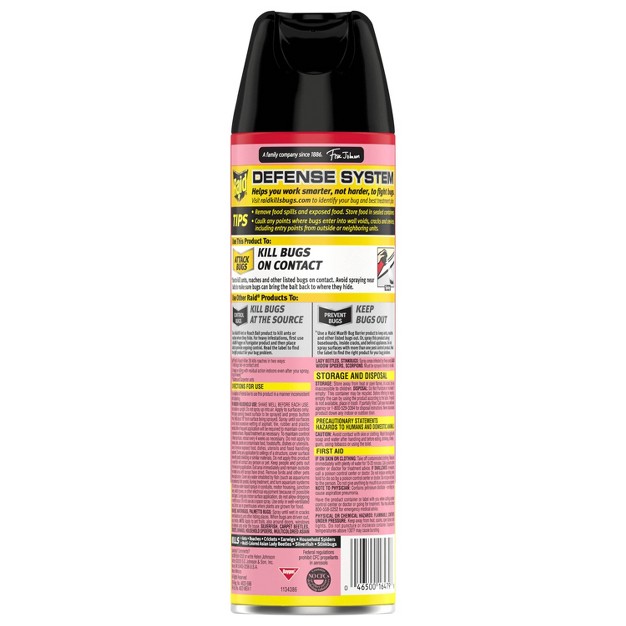 Raid Ant And Roach Killer Lemon Scent 17 5oz