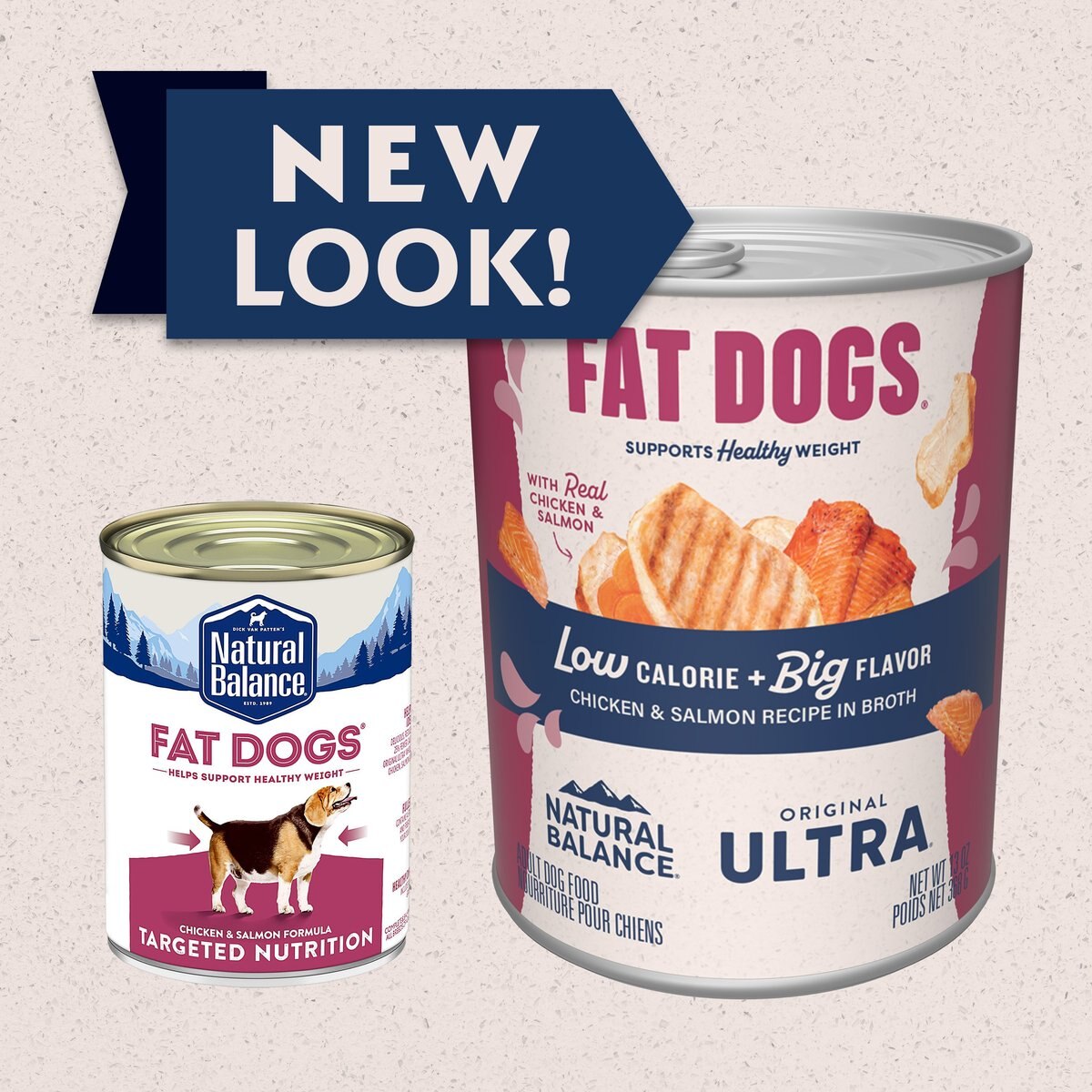 Natural Balance Original Ultra Fat Dogs Chicken and Salmon Recipe in Broth Wet Dog Food