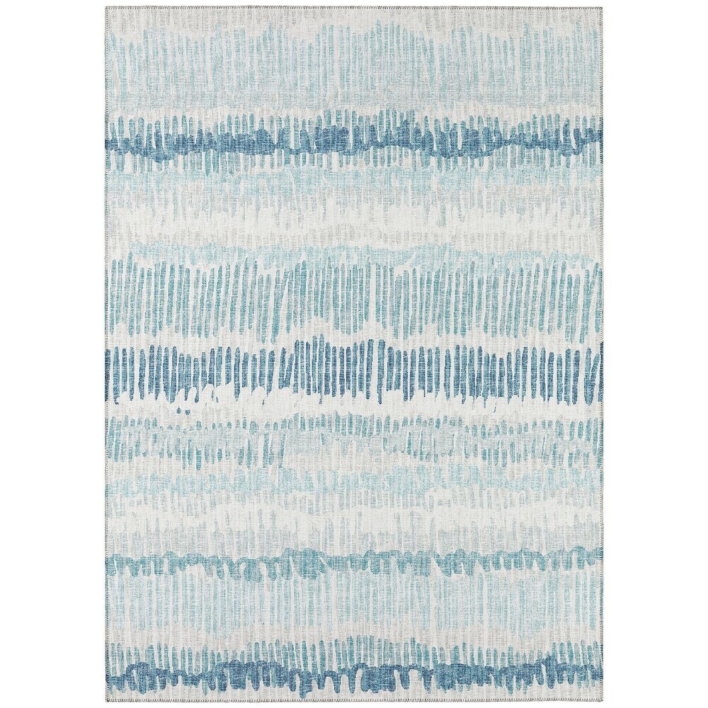 Indoor/Outdoor Rylee Sketches Washable Rug New.