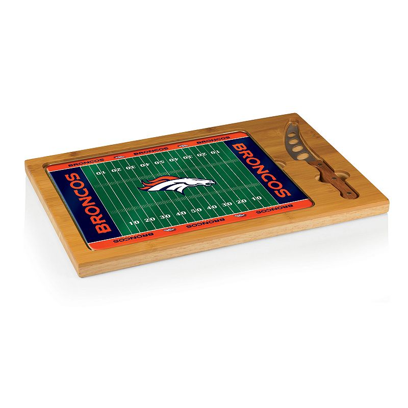 Picnic Time Denver Broncos Cutting Board Serving Tray