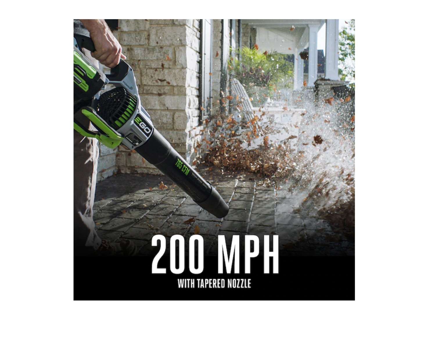 EGO LB7654 POWER+ 56-volt 765-CFM 200-MPH Brushless Handheld Cordless Electric Leaf Blower 5 Ah (Battery and Charger Included)