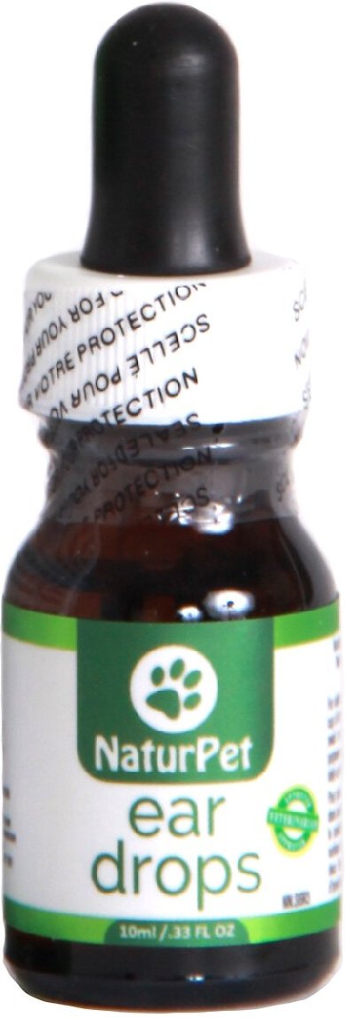 NaturPet Ear Drops Natural Remedy for Ear Infections for Dogs and Cats