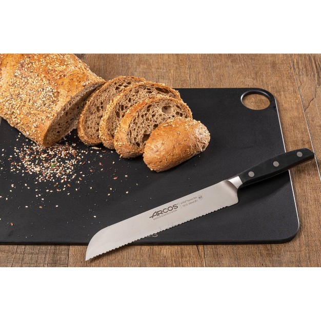 Arcos Manhattan Serrated Bread Knife Black