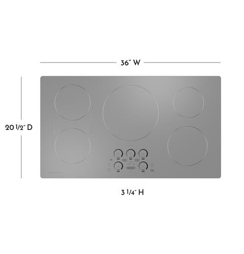 Monogram ZHU36RSTSS 36quot Induction Cooktop