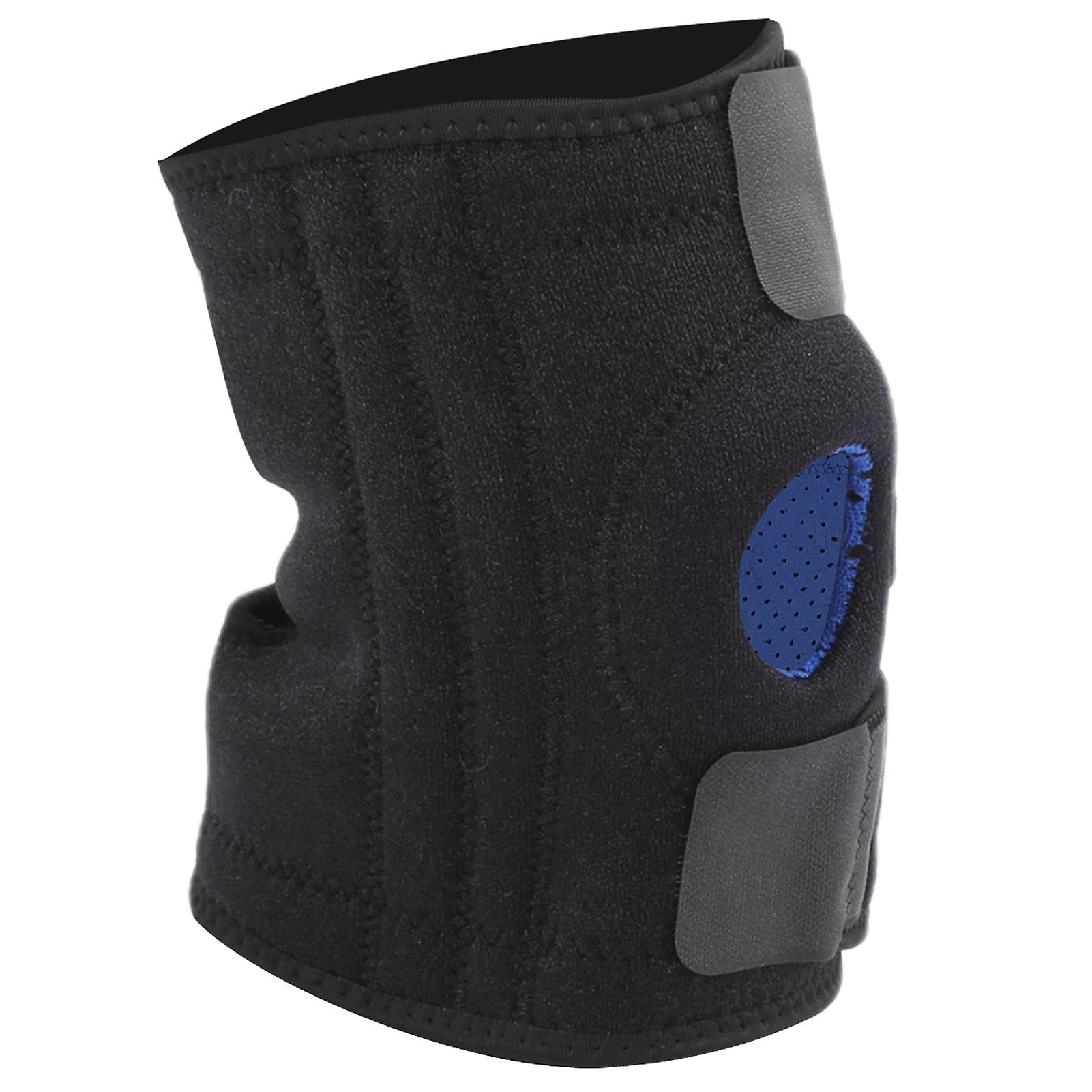 Unisex Basketball Kneepad Outdoor Knee Patella Nonslip Protective Gear Blue Free Size