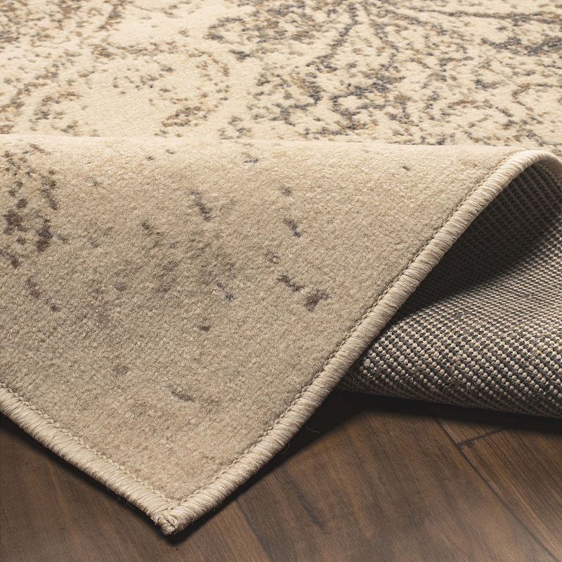 SUPERIOR Otomar Traditional Damask Indoor Area Rug