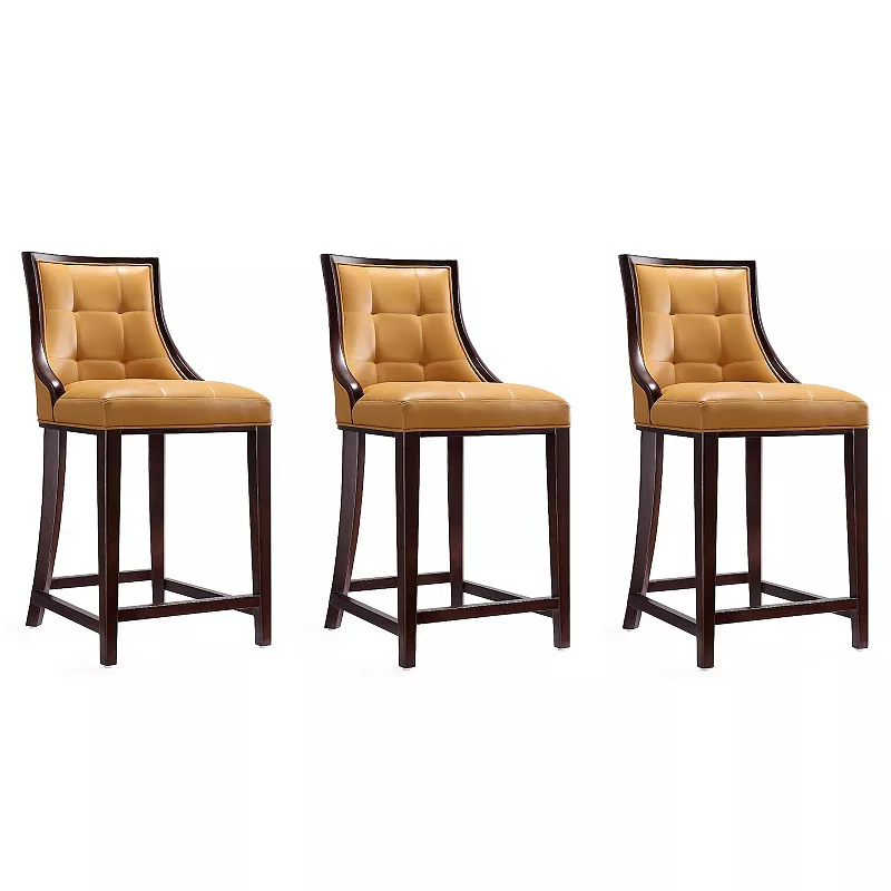 MANHATTAN COMFORT Fifth Ave Counter Stool 3-piece Set