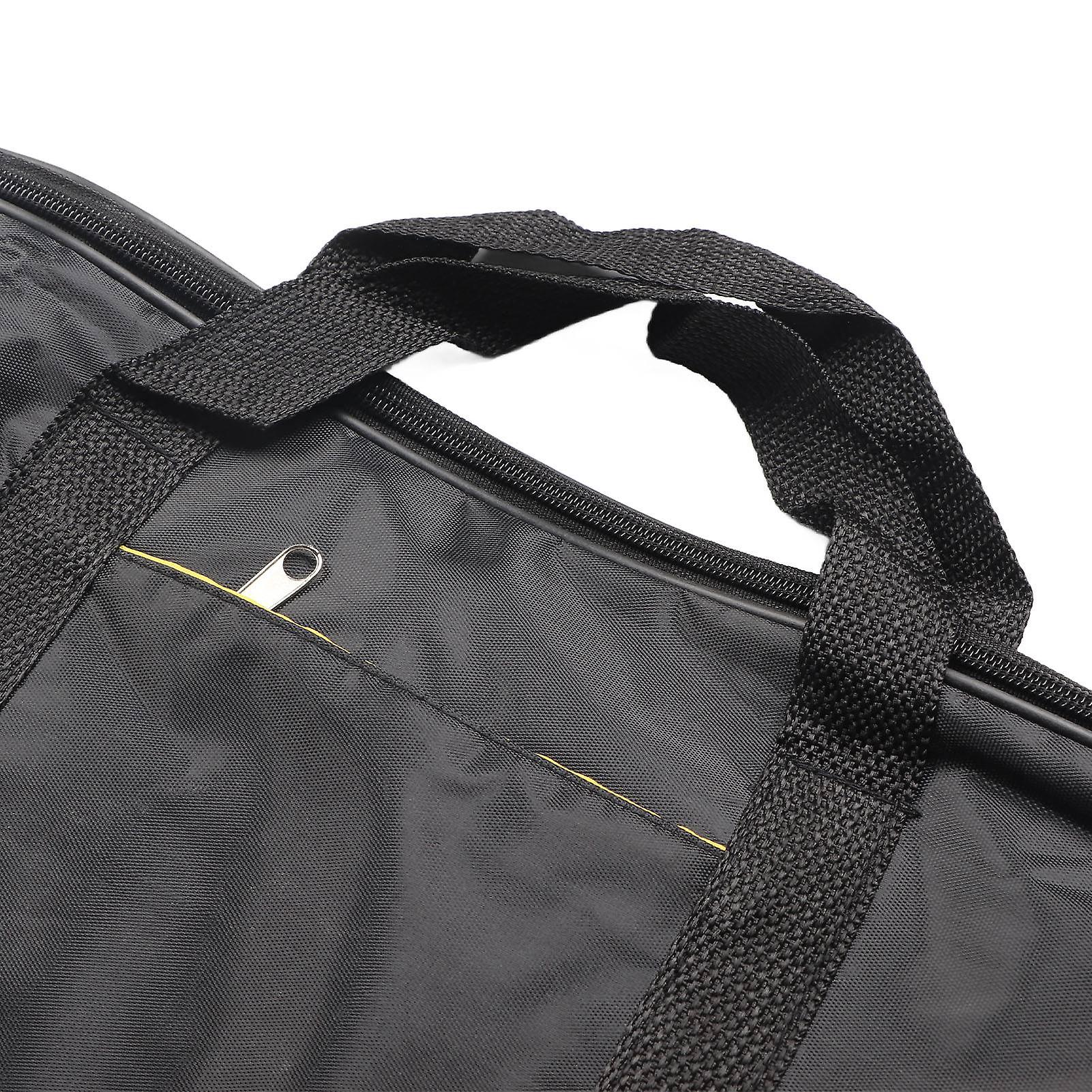 Black Chinese Erhu Storage Bag Canvas Rain Proof Practical Comfortable Hand Feel Soft Erhu Bag 90cm Length