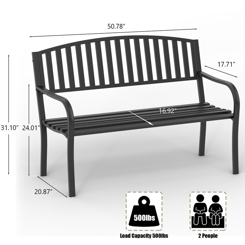 Patio Garden Bench 50\