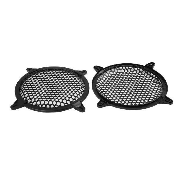 Unique Bargains Car Speaker Cover Black 2 Pcs